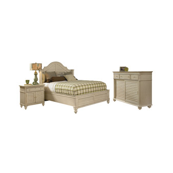 Paula Deen Bedroom Furniture, Steel Magnolia Queen 3 Piece Set (Bed, Dresser and Nightstand)