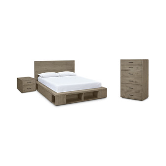 Brandon Storage Platform Bedroom Furniture, 3-Pc. Set (Queen Bed, Chest & Nightstand), Created for Macy's