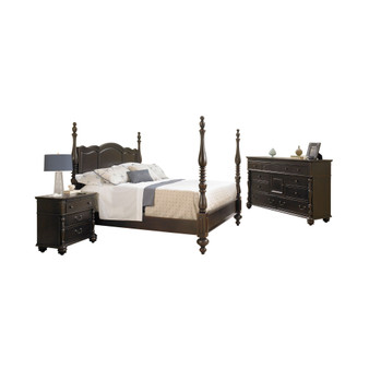 Paula Deen Bedroom Furniture, Savannah King 3 Piece Set (Bed, Dresser and Nightstand)