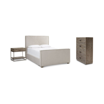 Highland Park 3pc Bedroom Set (Queen Bed, Chest & Nightstand)