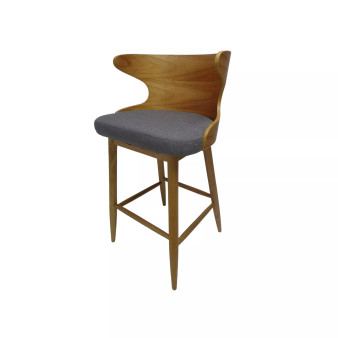 Karlin Mid Century Modern Barstools (Set of 2)