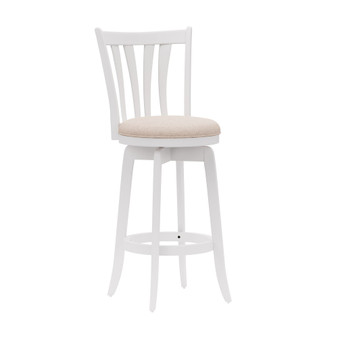 43.5" Wood Savana Furniture Bar Height Swivel Stool