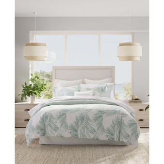 Canyon Palms Cotton Reversible 5 Piece Comforter Set, Full/Queen