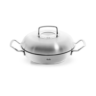 Original-Profi Collection Stainless Steel 9.5" Serving Pan with High Dome Lid