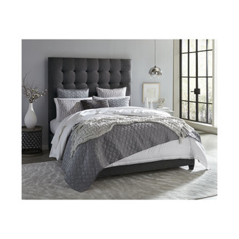 Olivia Grey King Bed, Created for Macy's