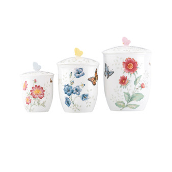 Butterfly Meadow Set/3 Canisters, Created for Macy's