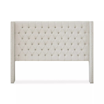 Amelia Fabric Tufted Queen Headboard