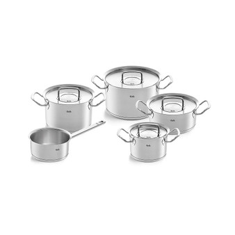 Original-Profi Collection Stainless Steel 9 Piece Cookware with Sauce Pan