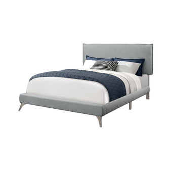 Bed - Queen Size Linen with Legs