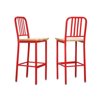Linon Home Decor Ferncliff Barstool, Set of 2