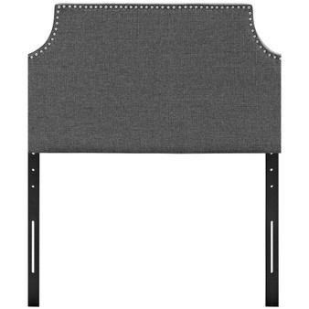 Laura Twin Upholstered Fabric Headboard