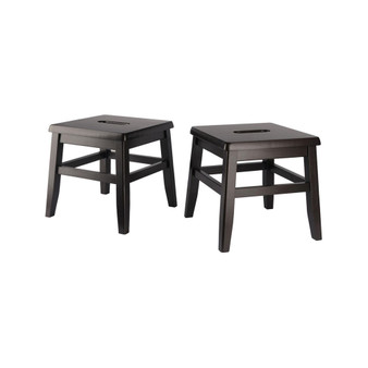 Kaya 2 Piece Set Conductor Stool, Coffee