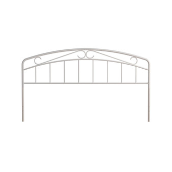 Jolie Arched Scroll Metal Headboard, King
