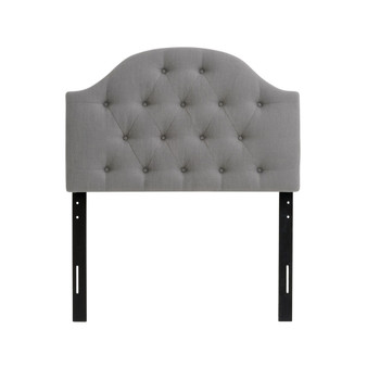 Calera Tufted Fabric Headboard, Twin