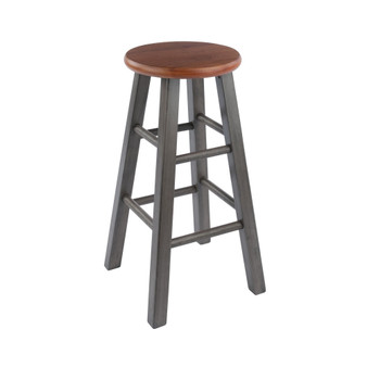Ivy 24.2" Wood Counter Stool
