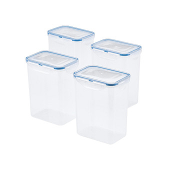 Easy Essentials 7.6-Cup Rectangular Food Storage Container, Set of 4