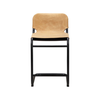 Baker Counter Stool Tan-Set Of Two