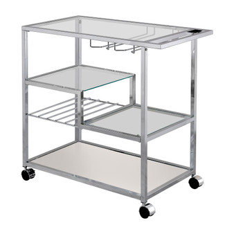 Kendra Metal Mobile Serving Cart