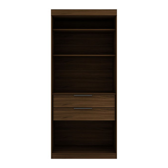 Mulberry Medium Density Fiberboard Open 1 Sectional Closet
