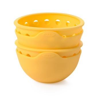 Good Grips 2-Pk. Silicone Egg Poacher