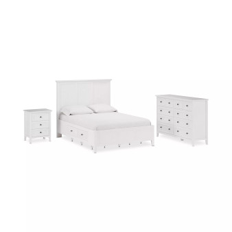 Hedworth Queen Storage 3pc Set (Queen Storage Bed + Dresser + Nightstand)