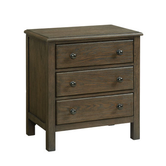 Parker Mocha 3-Drawer Nightstand, Created for Macy's