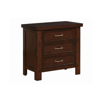 Coaster Home Furnishings Barstow 3-Drawer Nightstand