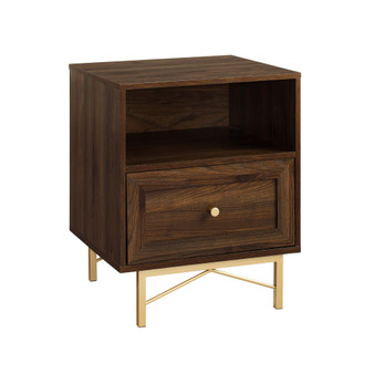 20" 1 Drawer Modern Nightstand