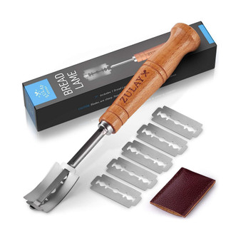 Hand Crafted Lame Bread Tool Cutting Designs on Sourdough