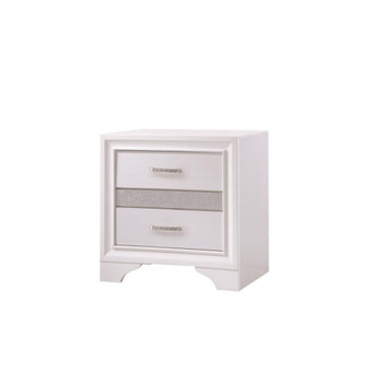 Baychester Contemporary Two-Drawer Nightstand
