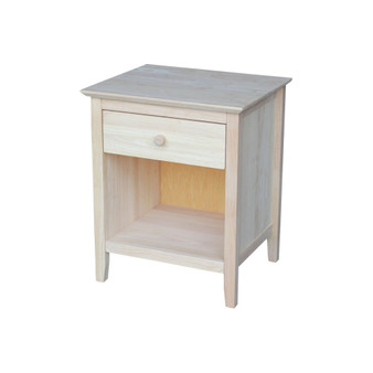 Nightstand with 1 Drawer