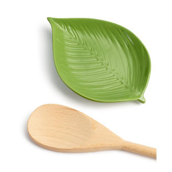 Harvest Figural Leaf Earthenware Spoon Rest, Created for Macy's