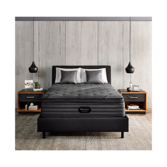 L-Class 14.25" Plush Pillow Top Mattress Set- King