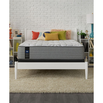 Posturepedic Silver Pine 14" Medium FX Euro Top Mattress Set- Queen Split
