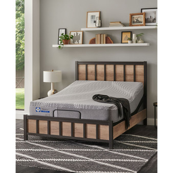 Posturepedic Hybrid Medina 11" Firm Mattress Set- King