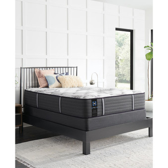 Premium Posturepedic Exuberant II 14" Plush Mattress Set- Twin