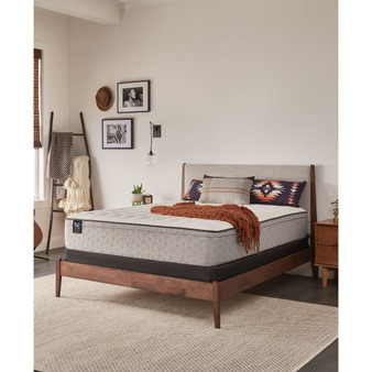 Essentials Winter Green 12" Soft Euro Top Mattress- California King