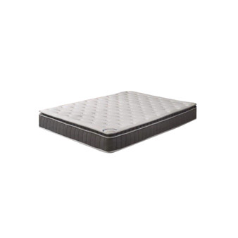 Medium Firm Foam Encased Pillow Top Pocketed Coil Innerspring Mattress, Full