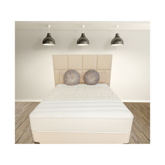 Nature's Spa by Eden 12" Cushion Firm Mattress Set- Full