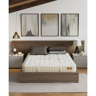 Natural Orchid Firm 14.5" HyBrid Mattress Set, Queen