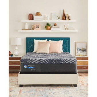 Posturepedic Brenham Hybrid 13.5" Firm Mattress Set- Full