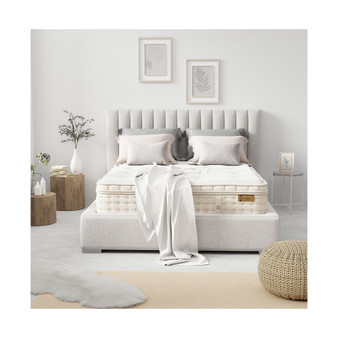 Natural Azalea Ultra Plush 15.5" HyBrid Mattress Set, Queen Split
