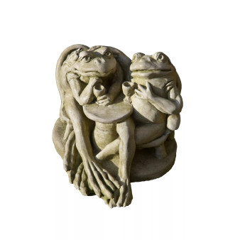 Wine Time Garden Statue