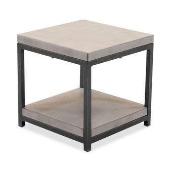 Viewport Aluminum Double Shelf End Table, Created for Macy's