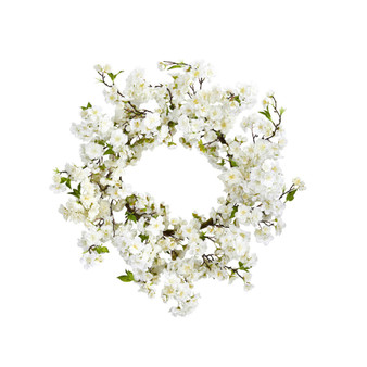 24" Cherry Blossom Wreath