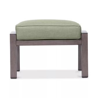 Tara Aluminum Outdoor Ottoman, Created for Macy's