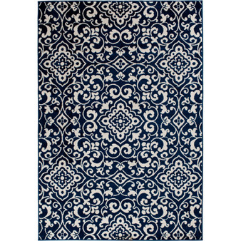 Tropicana Mcbee Blue 5' x 7'3" Outdoor Area Rug