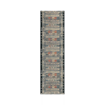 Marina Tribal Stripe 1'11" x 7'6" Runner Rug