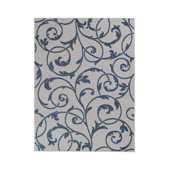 Palermo Macala Light Gray 5' x 7'3" Outdoor Area Rug