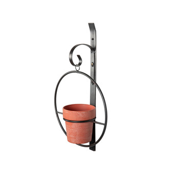 Tivoli 2-Piece Metal Hanging Planter Set
